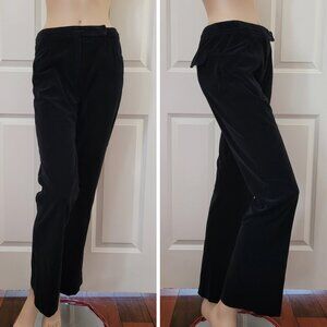 Parallel Velvet Dress Pants SZ XS Navy Blue